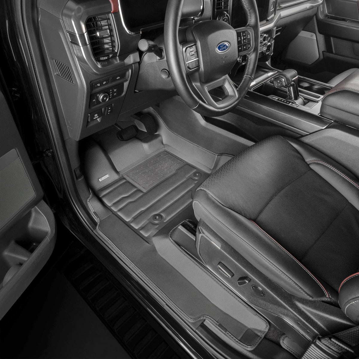 Ford F150 Lightning with Rear Seat Storage